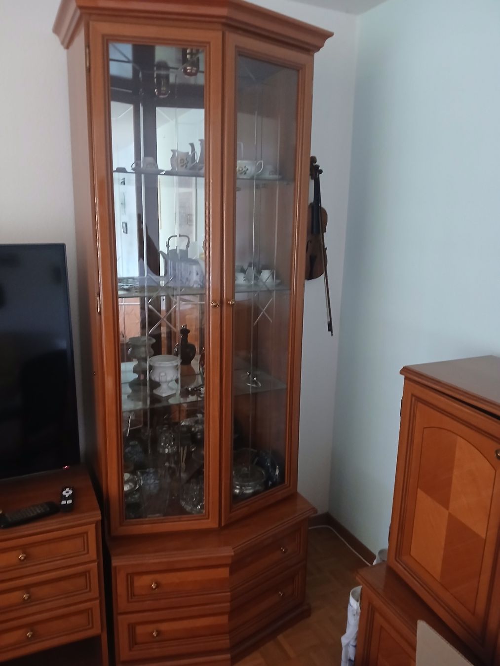 Kommoden: Wohnzimmermöbel Set Kirschbaum Massiv gute Zustand – Gebraucht aus Wettingen von adhas 1