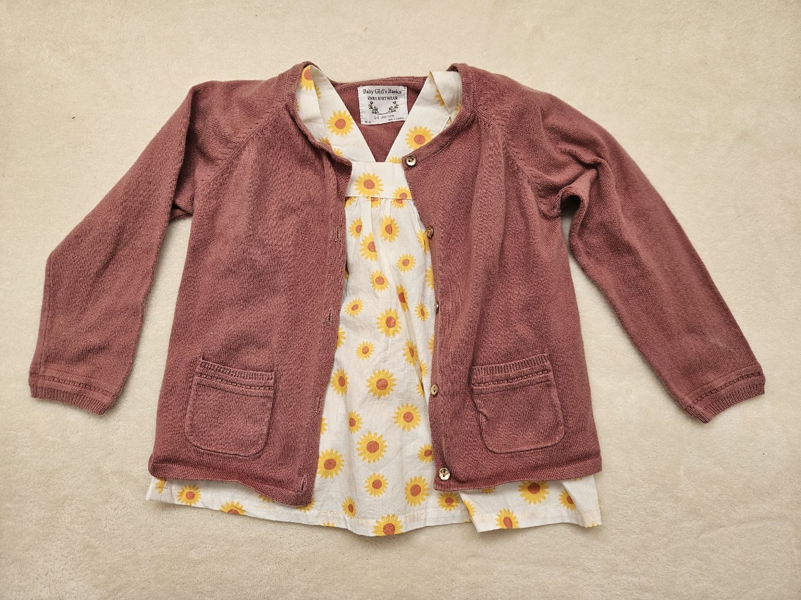 Zara Kleiderpakete & -sets: Set Strickjacke mit Top, Gr. 86 – Gebraucht aus Worb von jun_fj8w