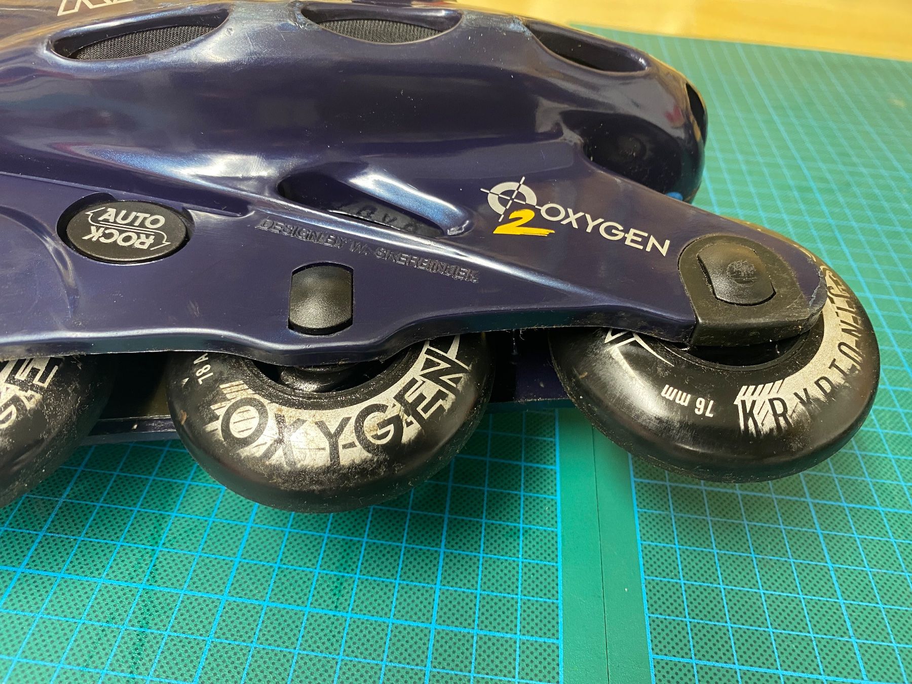 Inline-Skating & Rollschuhe: Oxygen KR 5.1 Rollerblades Inline Skates Grösse 45 bis 46 – Gebraucht aus Baar von Toefflibaar 5