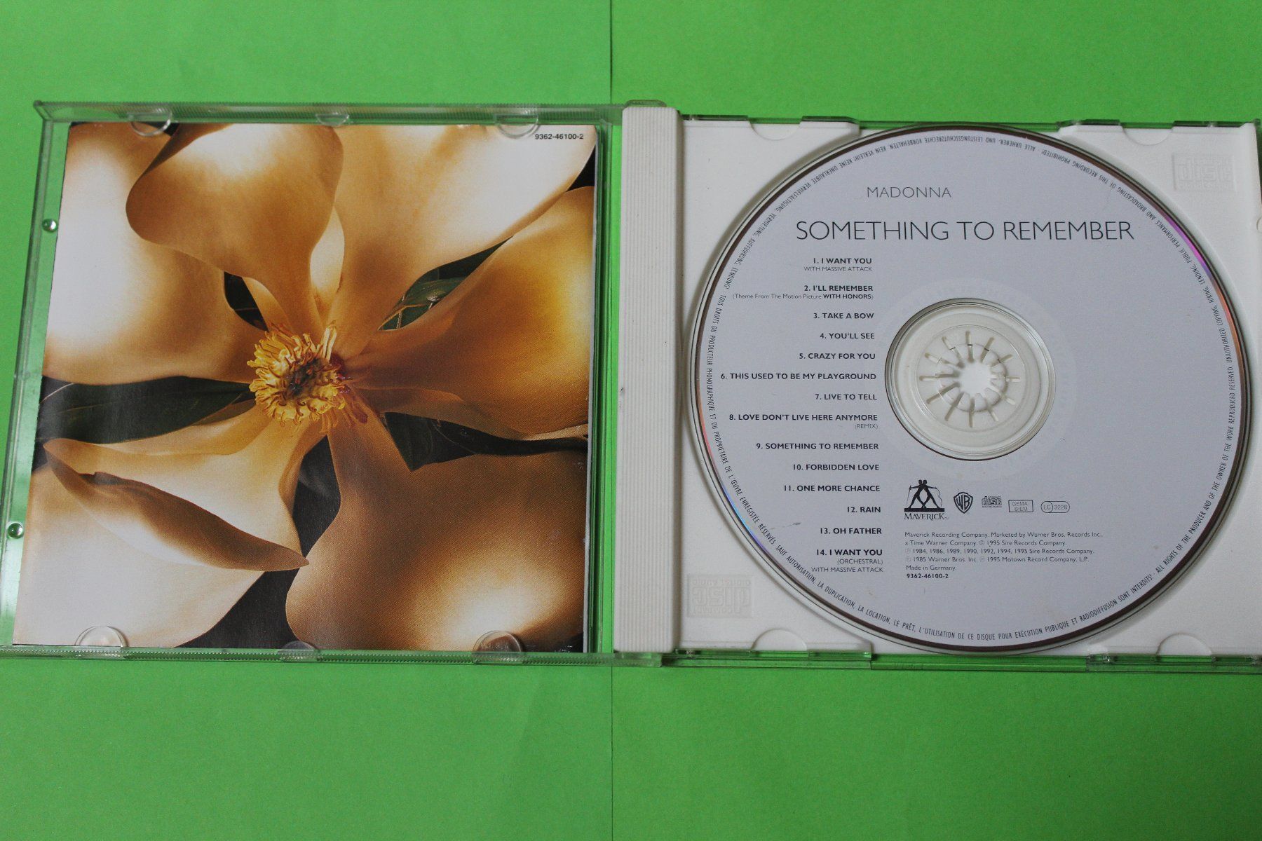 CDs: MADONNA - SOMETHING TO REMEMBER (The Ballads!) CD 1995 – D'occasion à Tübach par JamesStone 3