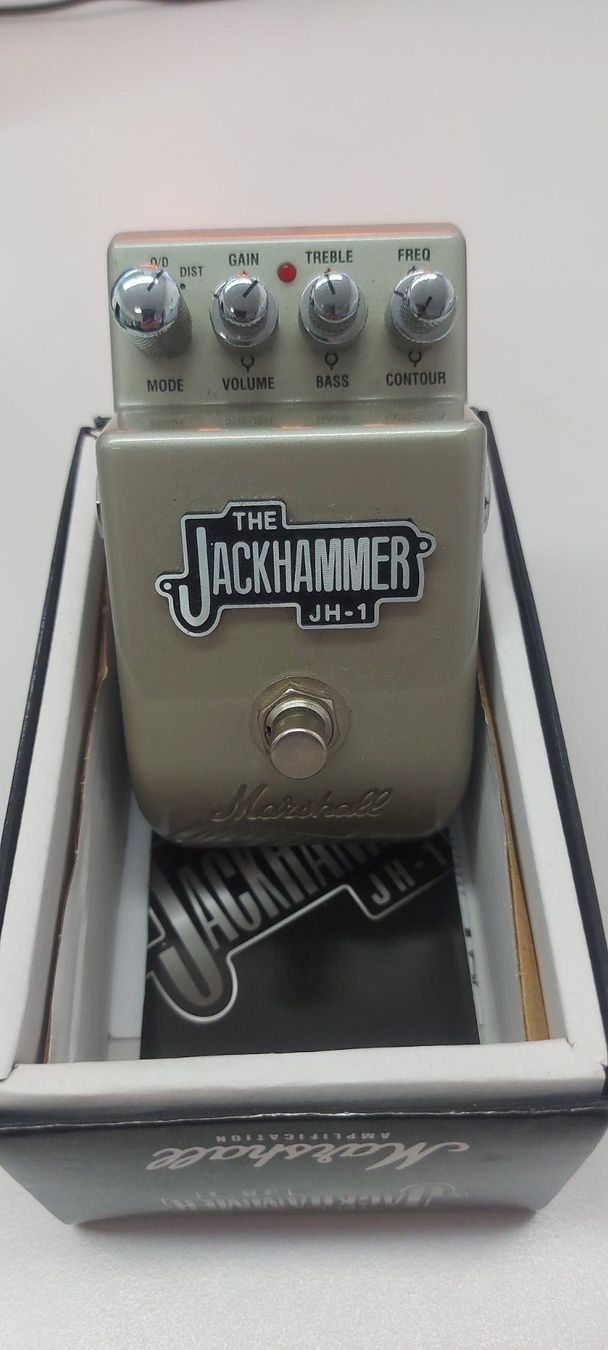 Marshall Strumenti musicali: Marshall JH-1 Jackhammer Overdrive & Distortion , neuwertig – Nuovo (secondo la descrizione) da Glattbrugg venduto da Swissmusik