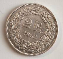 2 Franken 1863 - RR