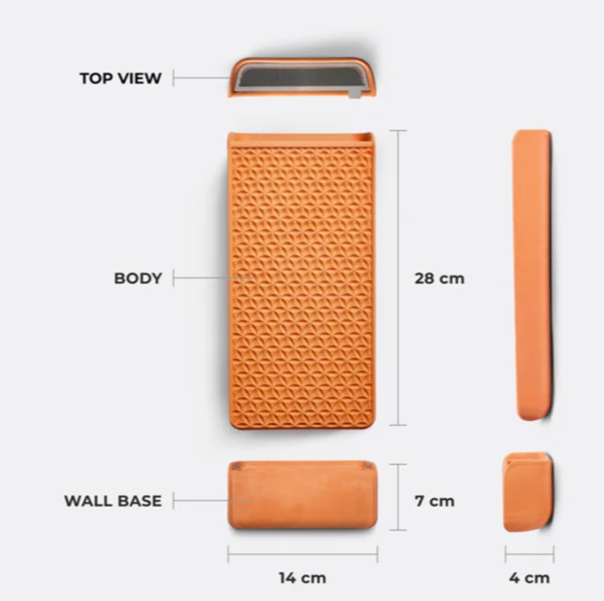 Vasi per fiori: Tile von Tevaplanter 2 x tevaplanter Tile 2 x Wall Base – Usato da Genève venduto da Greg_8ff 4