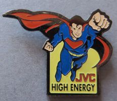 PIN, SUPERMAN JVC HIGH ENGERGY