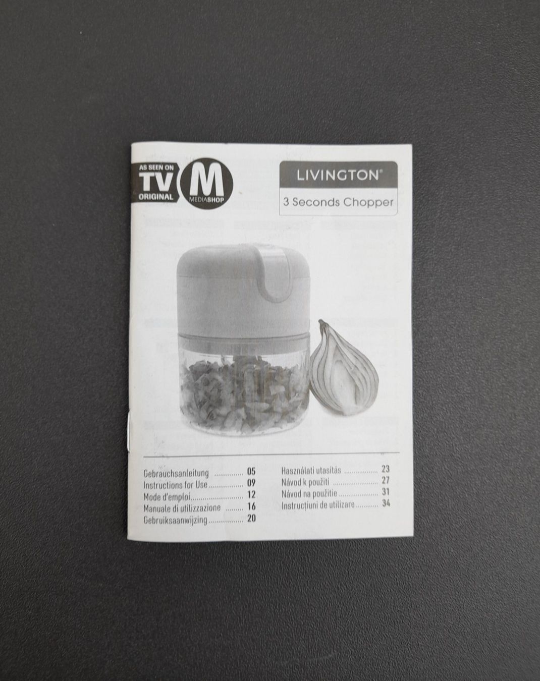 Livington Elettrodomestici da cucina: LIVINGTON 3 Seconds Chopper – Usato da Liebefeld venduto da Restwert_Liebefeld 2