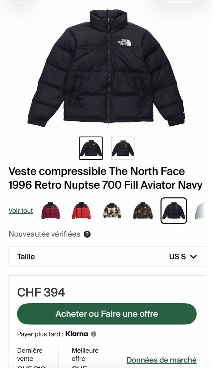 North Face Giacche: Doudoune The North Face 700 – Usato da Bulle venduto da gre_v7rv 7