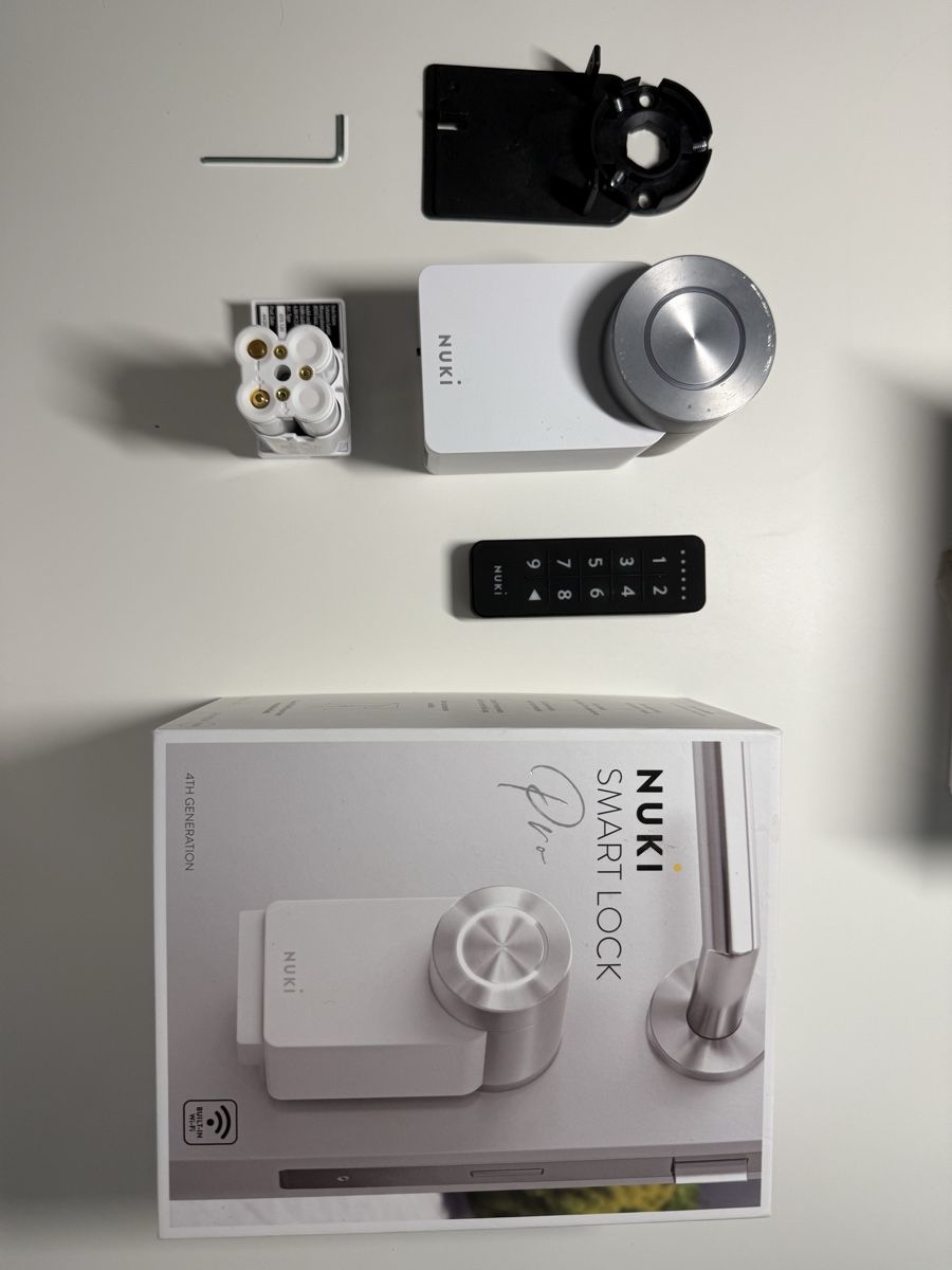 Nuki Schlösser: Nuki Smart Lock 4. Generation with accessories – Gebraucht aus Zürich von fwiedmann
