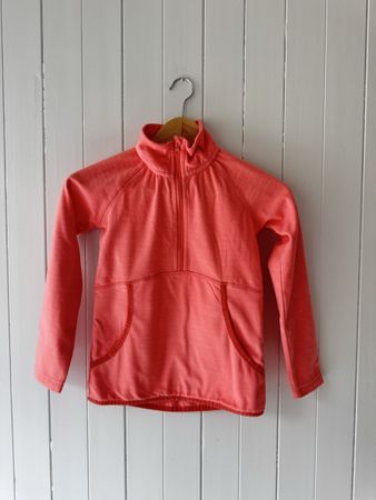 Roxy Fleece Pullover rosa ca. Grösse 128/1 guter Zustand