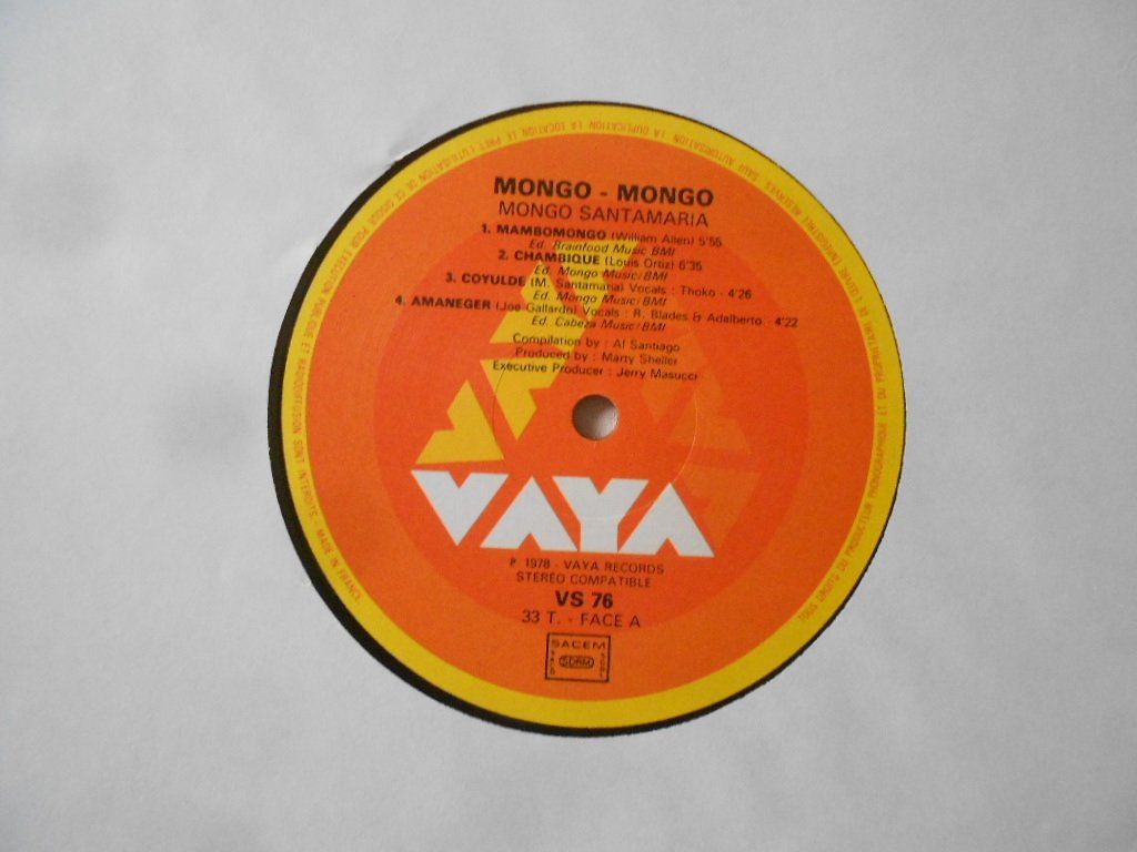 Dischi in vinile: MONGO SANTAMARIA  -  MONGO  MONGO – Usato da Bex venduto da Giorgiob 2