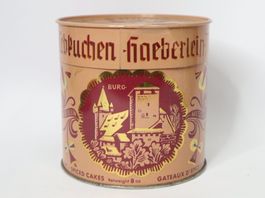 Vintage Blechdose Heberlein-Metzger Lebkuchen