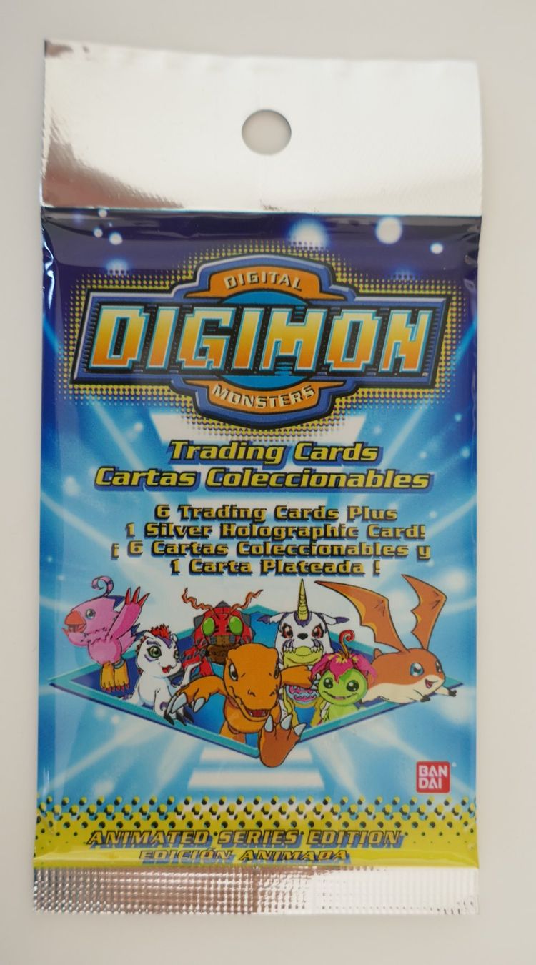 Bandai Carte collezionabili: Digimon Animated Series 1 sealed booster 2000 ES – Nuovo e nell'imballaggio originale da Biel/Bienne venduto da DigiPok