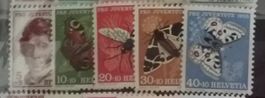 1955, Nr. J158-162 Pro Juventute Satz,  postfrisch