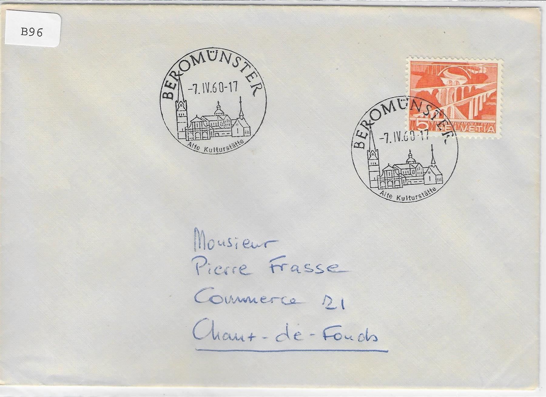 Stempel: Beromünster - Werbestempel 7.IV.1960 – Neu und originalverpackt aus Ettingen von Kartenplanet