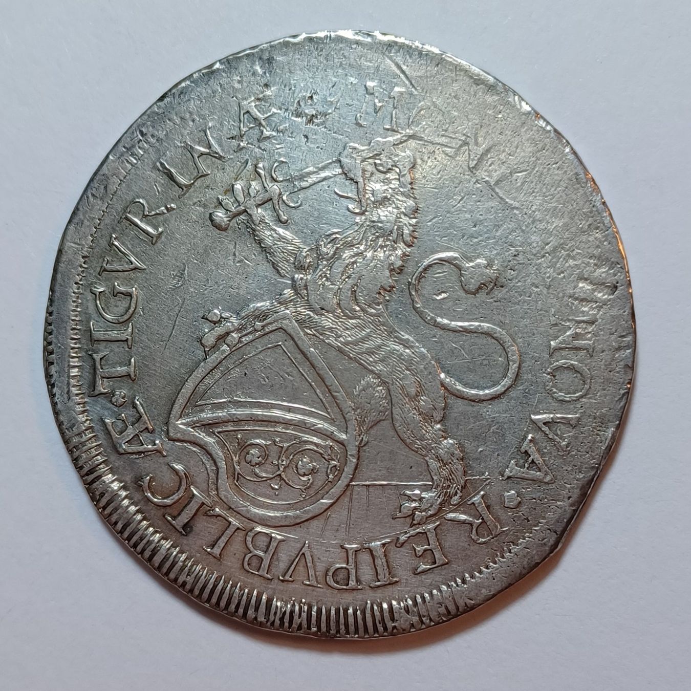 Tutti le monete: Taler 1677 Zürich – Usato da Pfäffikon ZH venduto da Schweizer_Muenzen