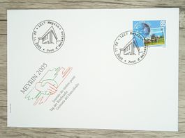 TR17 Enveloppe + Timbre Suisse 2005