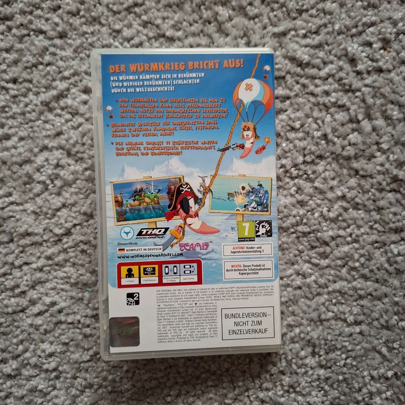 Sony Spiele: Worms Open Warfare2 Spiel (PSP) – Gebraucht aus Hombrechtikon von Tinea82 3