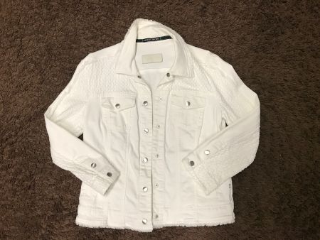 Schöne weisse Marc Cain Sports Jeansjacke Gr 36