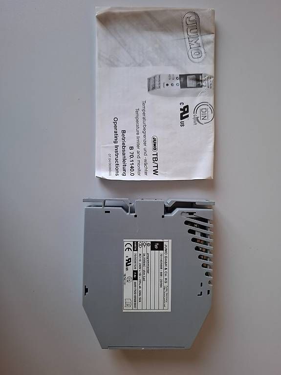 Componenti elettronici: JUMO TB/TW Temperaturbegrenzer Typ 7011400 ? NEU – Nuovo e nell'imballaggio originale da Beringen venduto da inexxwina 2