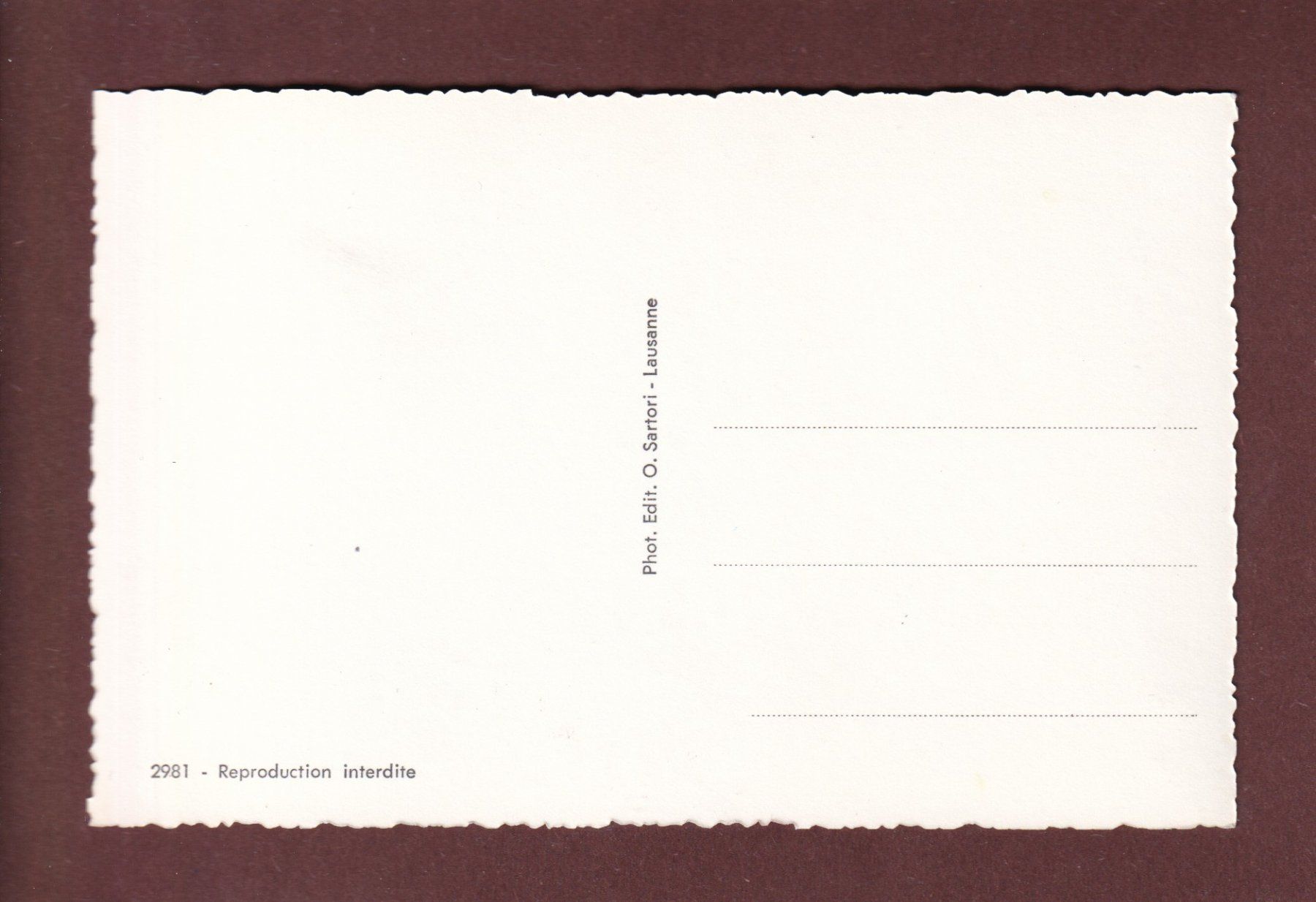Ansichtskarten: LES ECOVETS - Leysin – Gebraucht aus Pully von nicecards-shop 1