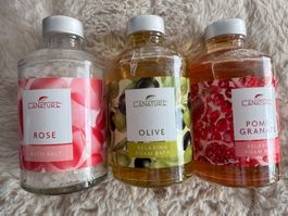 Badesalz und Schaumbad 3er Set je 250ml / NEU