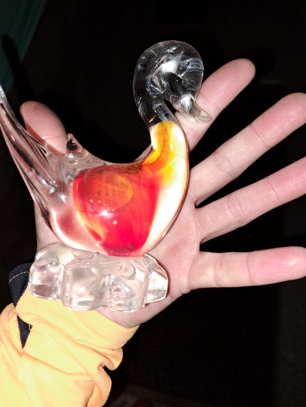 Murano Figuren: Glas Schwan Murano  Vintage,  – Gebraucht aus Kölliken von Upcycling-by-Mc-TAM 3