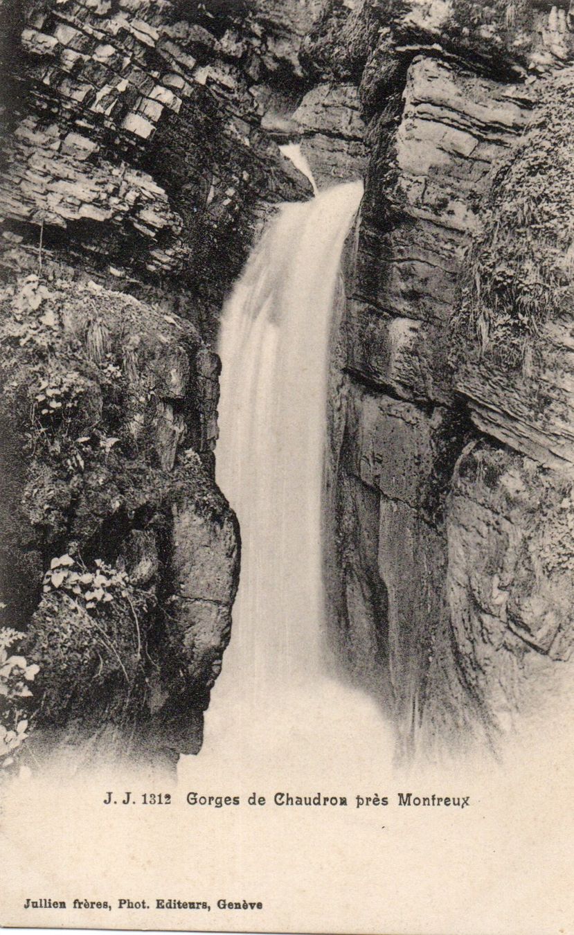 Ansichtskarten: Montreux - Gorges de Chaudron – Neu (gemäss Beschreibung) aus Melano von pisonsdro