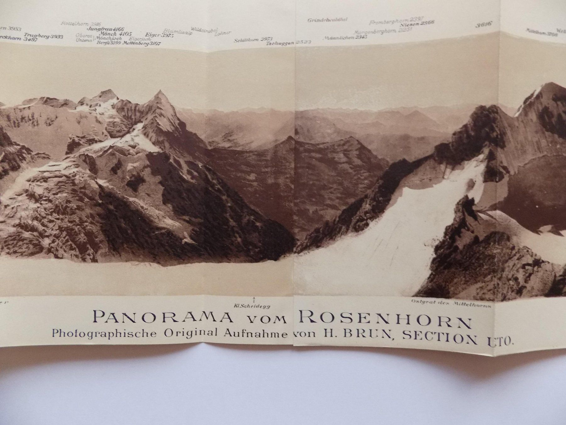Incisioni: Rosenhorn Berner Oberland – Usato da Risch venduto da Rischli15