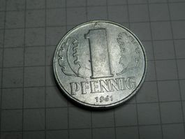 Deutschland - DDR 1 Pfennig, 1961