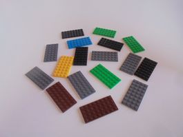 LEGO - 17 - PLÄTTLI - 8 X 4 - NOPPEN