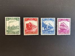 Marken Deutsches Reich 1935 - Serie