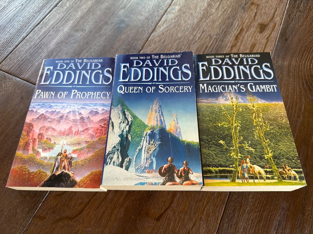 David Eddings Books 1/2/3 of The Belgariad series (Gebraucht) in ...