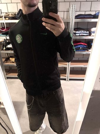vintage celtic trackjacket black/green 