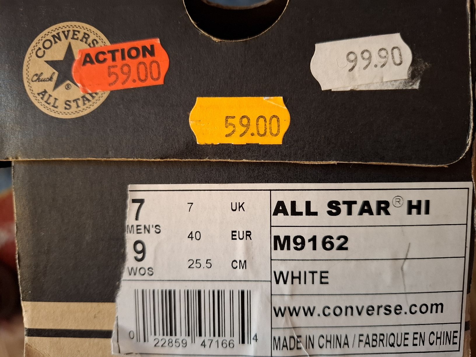 Converse Herrenschuhe: Lot de 5 x Converse taille 7 / 40 *** TOP *** – Gebraucht aus Moutier von Carambaaa 1