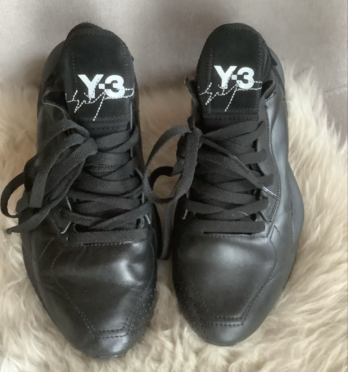 Y-3 Scarpe da uomo: Y3 sneakers leder – Nuovo (secondo la descrizione) da Zug venduto da natiak01