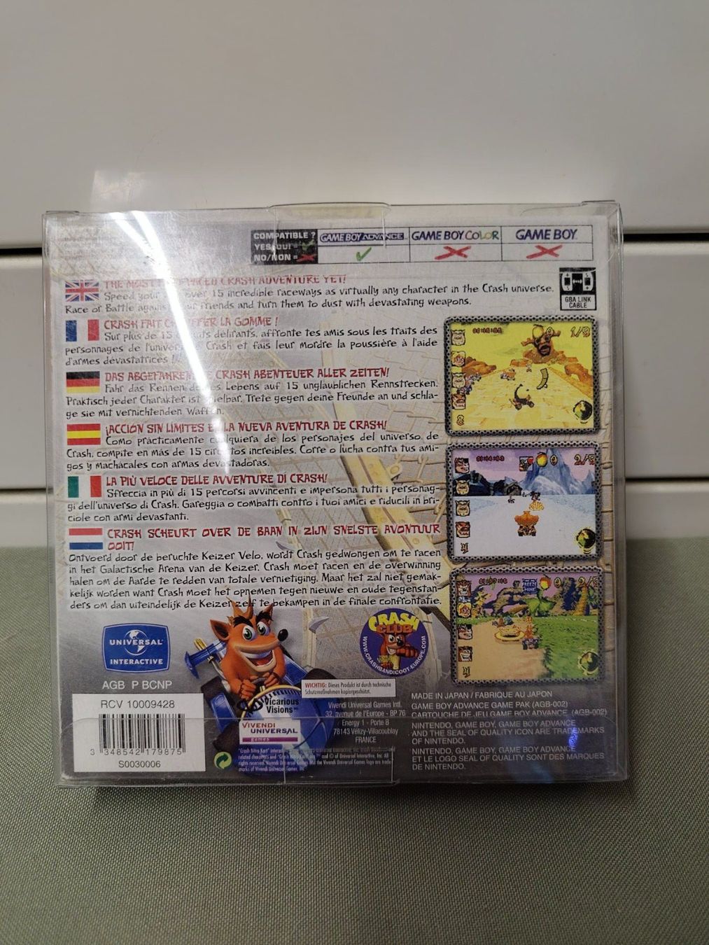 Nintendo Giochi: Jeu GameBoy Advance Crash Nitro kart – Usato da Saxon venduto da dan_drn5 1