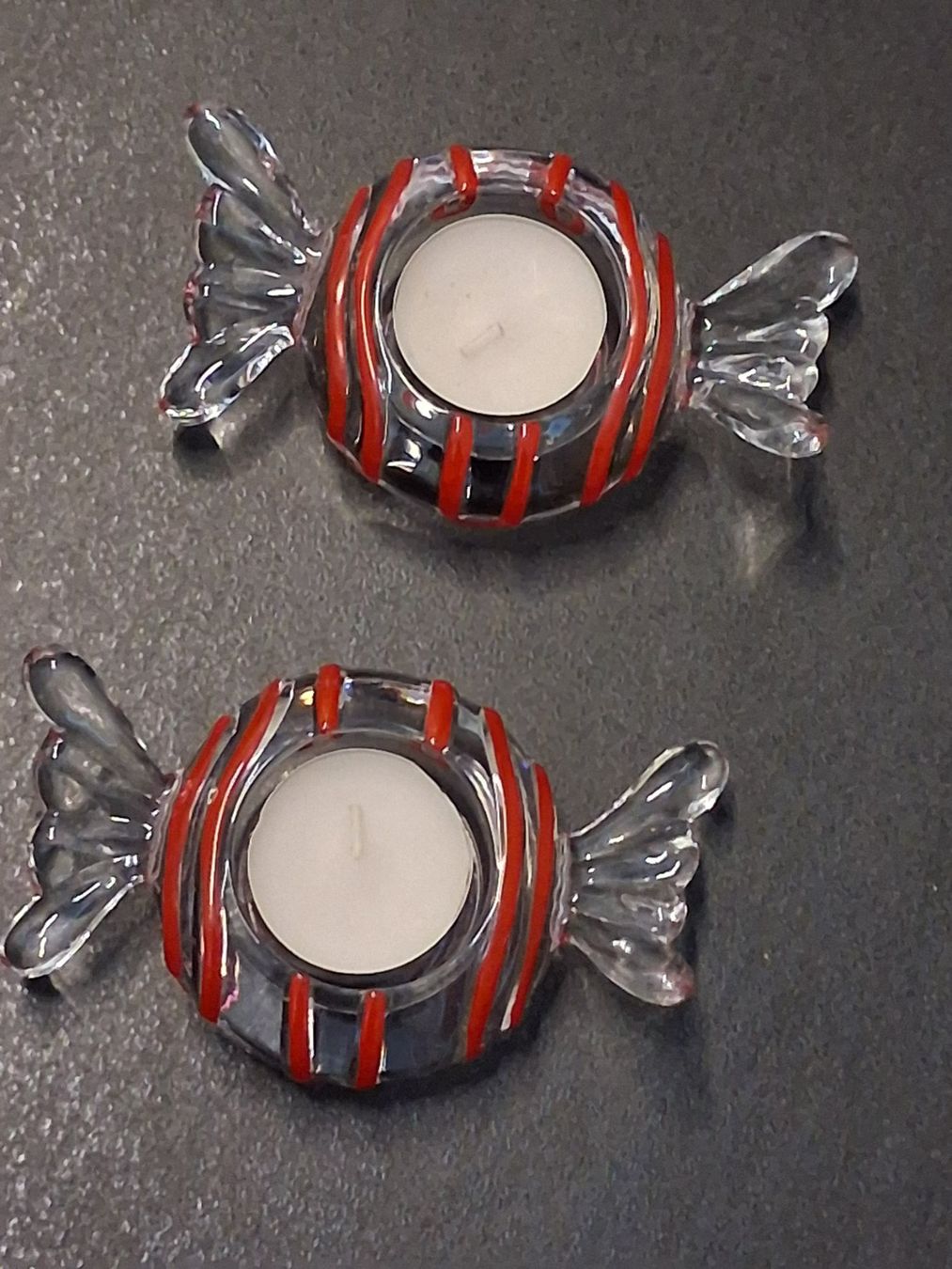 Partylite Portacandele: 2 X TEELICHHALTER GLAS IN TÄFELI FORM – Nuovo (secondo la descrizione) da langnau venduto da Santos1411
