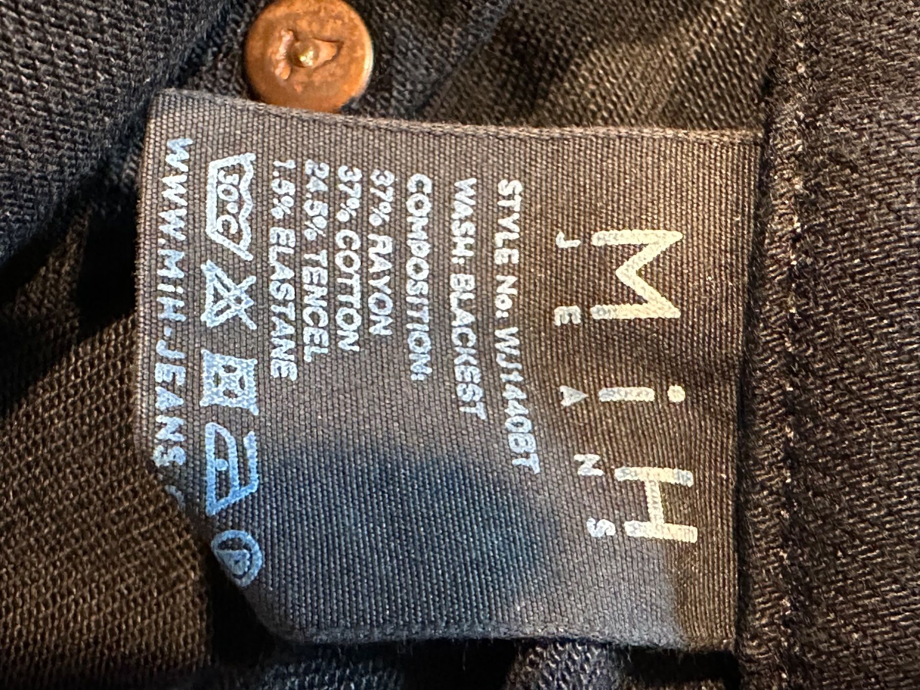 Jeans: M.I.H Jeans gr.30 schwarz – Nuovo (secondo la descrizione) da Basel venduto da Rouge. 2