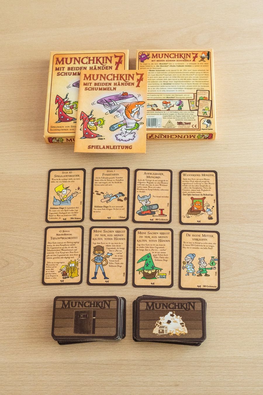 Pegasus Spiele Giochi: Kartenspiel Munchkin Freibeuter + 5 Erweiterungen – Usato da Ostermundigen venduto da jer_5qfg 3