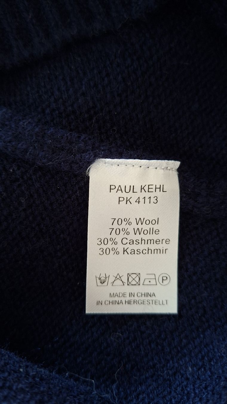 Paul Kehl Pulls & Sweat-shirts: Pullover Paul Kehl dunkelblau Sternmuster Grösse M – D'occasion à Kriens par Wolly85 4