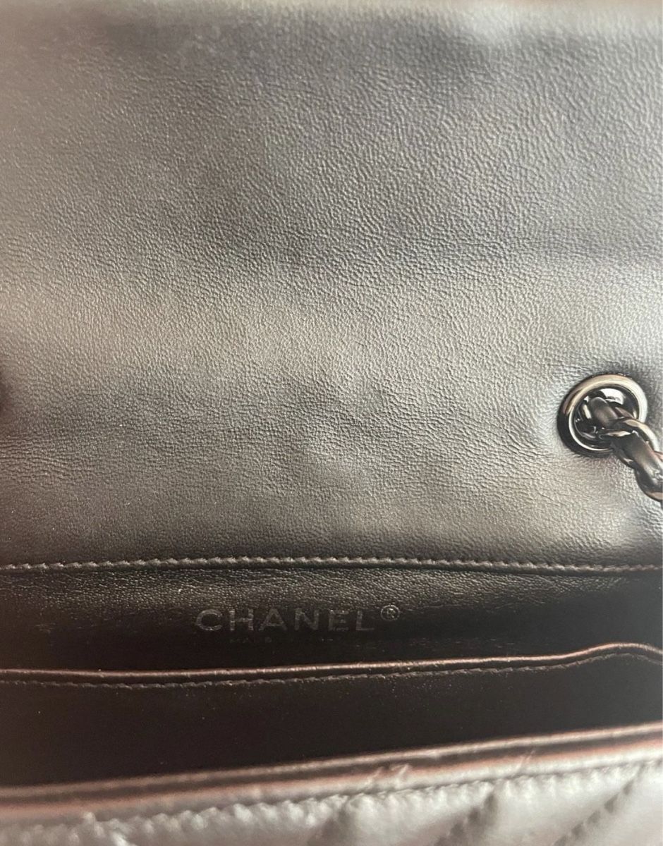 Chanel Borse da donna: Chanel Classic Chevron Extra-mini Flap Bag Black – Usato da Zollikofen venduto da Bagsandproms 2