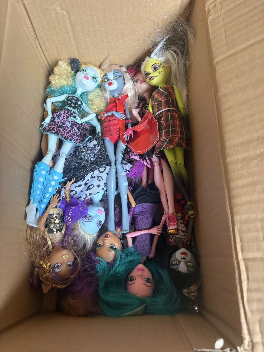 Puppen: 9 Monster High Puppen – Gebraucht aus Wölflinswil von Crow