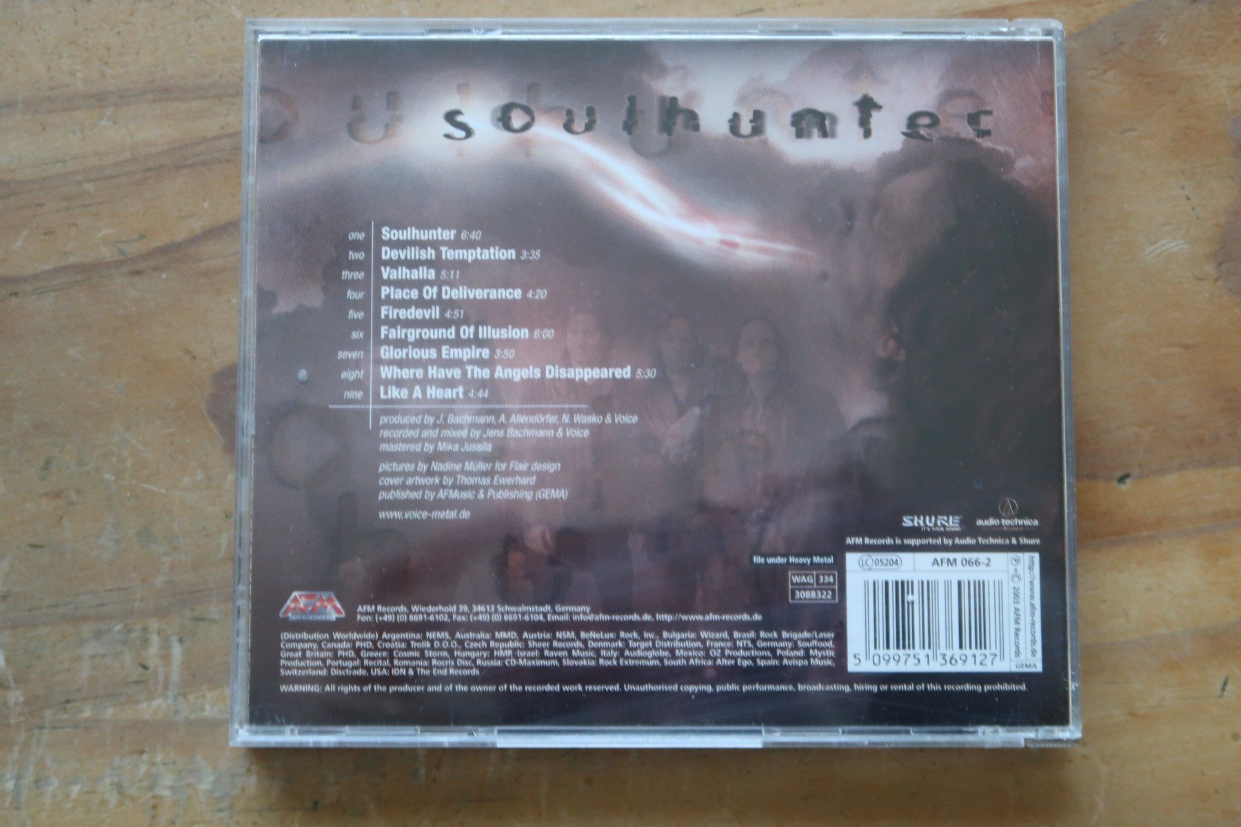 CD: VOICE - SOULHUNTER - CD – Usato da Basel venduto da Patiscat 1