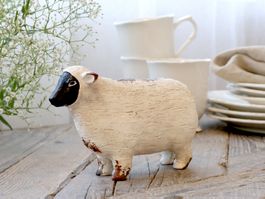 Schaf zur Dekoration, Höhe 12 cm