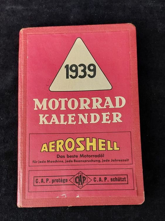 MOTORRAD KALENDER 1939 | Kaufen auf Ricardo