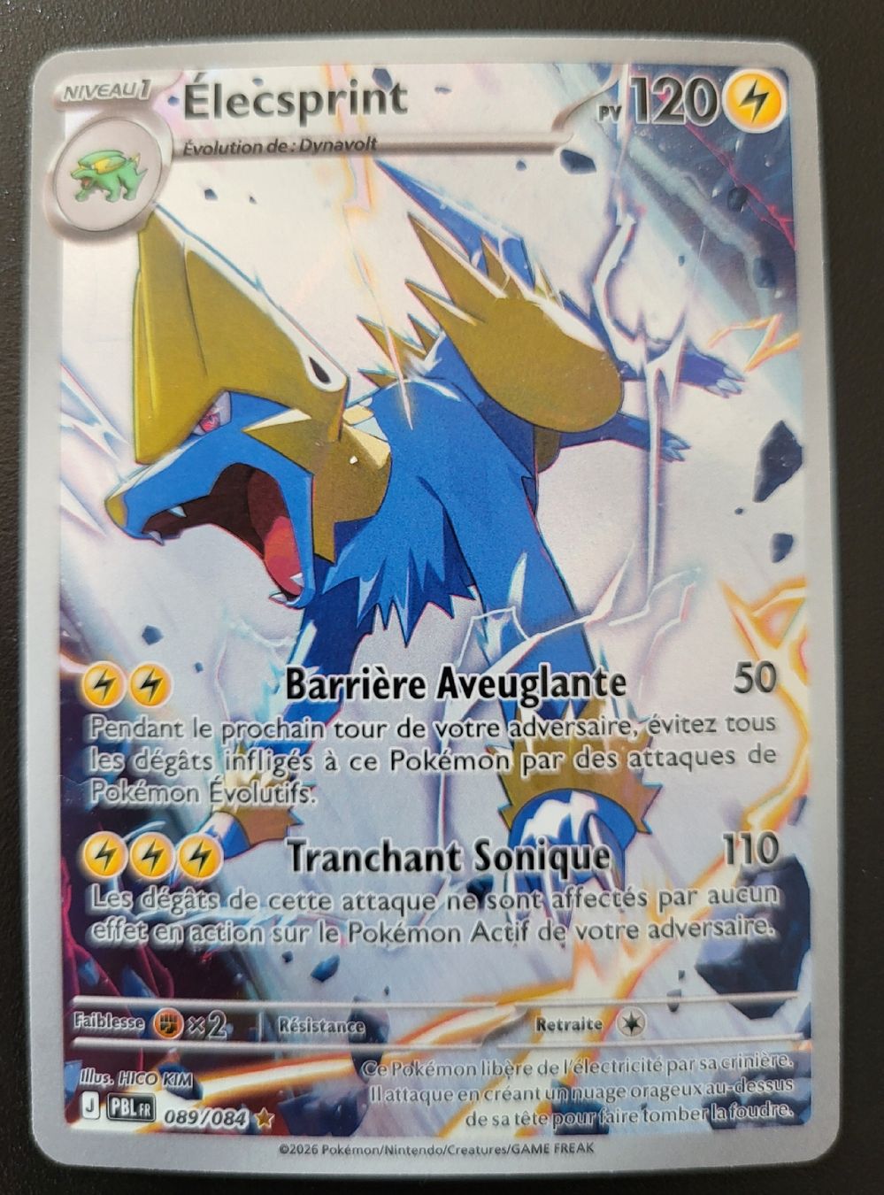 Pokémon Sammelbilder & Trading cards: Elecsprint Nuit noire FR – Neu (gemäss Beschreibung) aus St-Sulpice VD von cel_ysf7