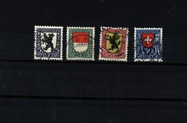 Pro Juventute 29-32 gestempelt (PJ508)