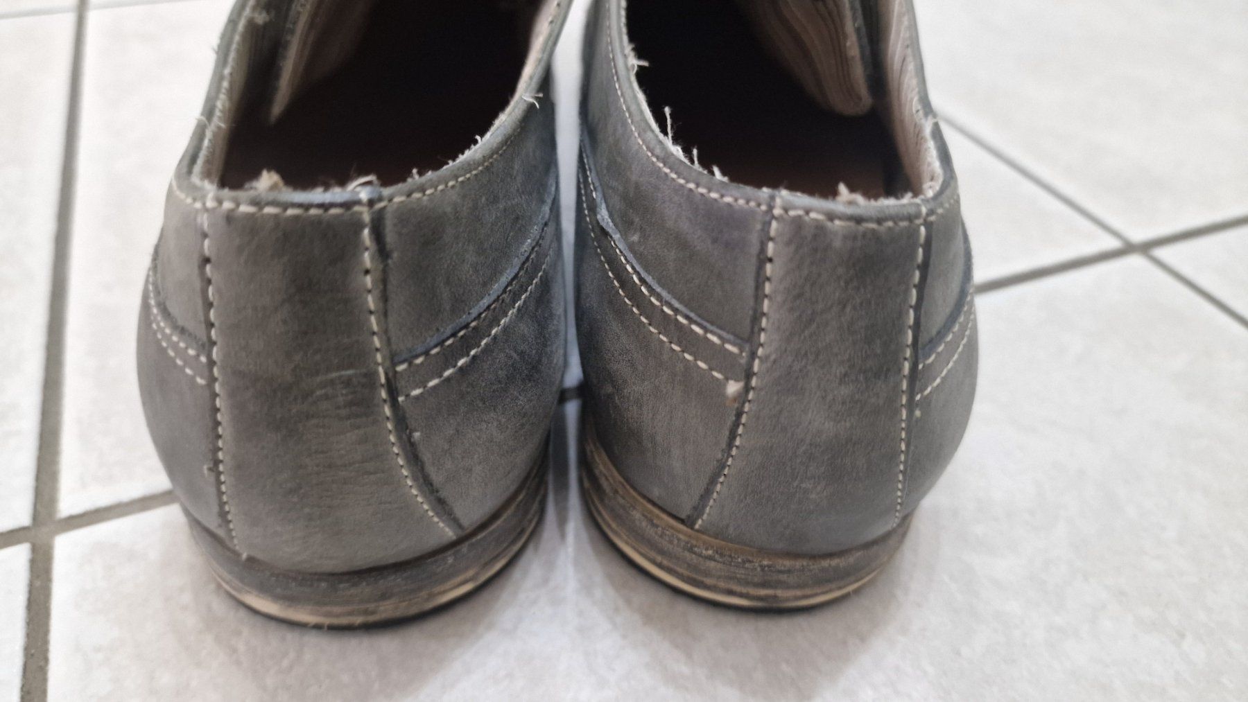 Roberto Santi Herrenschuhe: GRAU LEDER SCHUHE GR:43  GÜNSTIG – Gebraucht aus Waldenburg von suzukibl 8