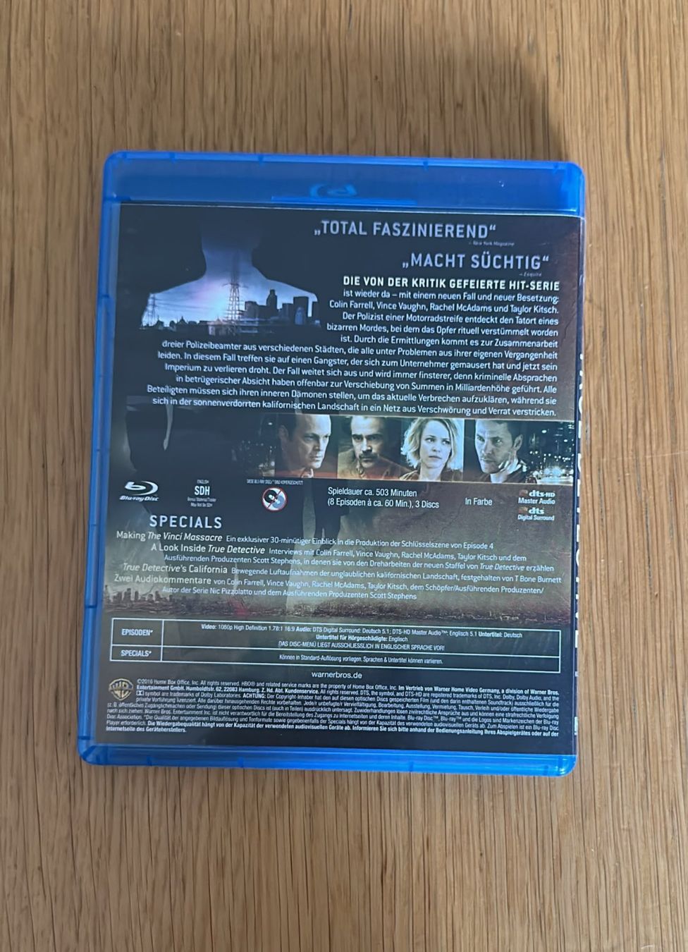 Tutti i DVDs: DVD Blu-Ray True Detective Season 2 – Usato da Birmensdorf ZH venduto da bossagrooves 2