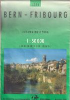Carte topographique - 5016-Bern-Fribourg-50'000-1998