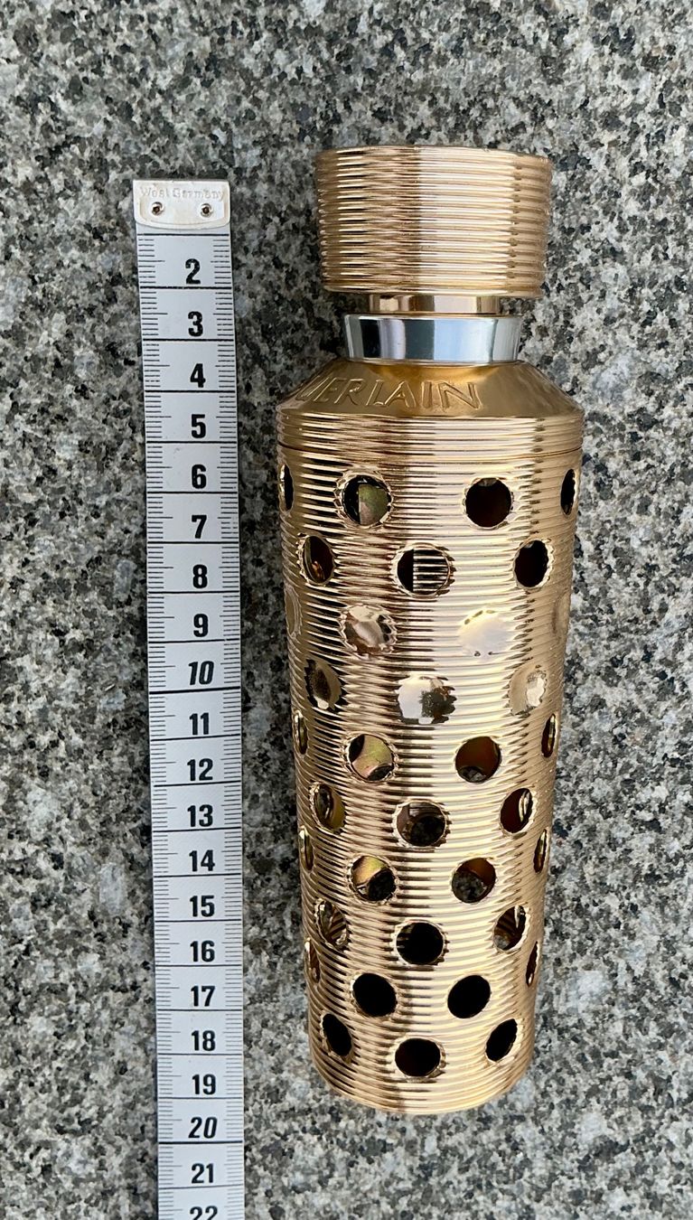 Flaconi: VINTAGE METALLCONTAINER GUERLAIN PARIS – Usato da Zell LU venduto da Silvermemory